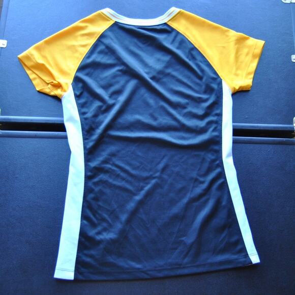 Pittsburgh Pirates Majestic Medium Black & Gold Women's Short Sleeve Shirt - Picture 5 of 5